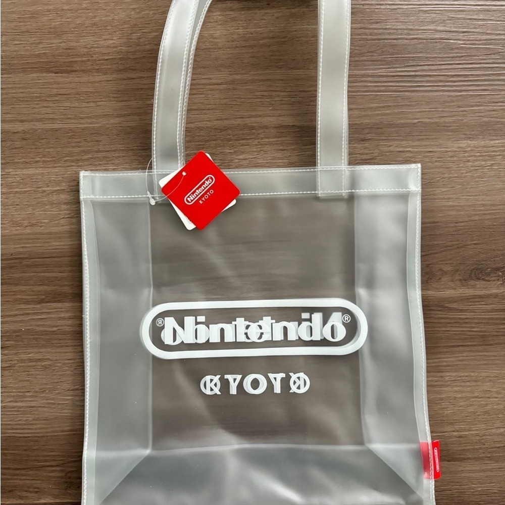 Nintendo KYOTO Transparent Tote Bag NEW